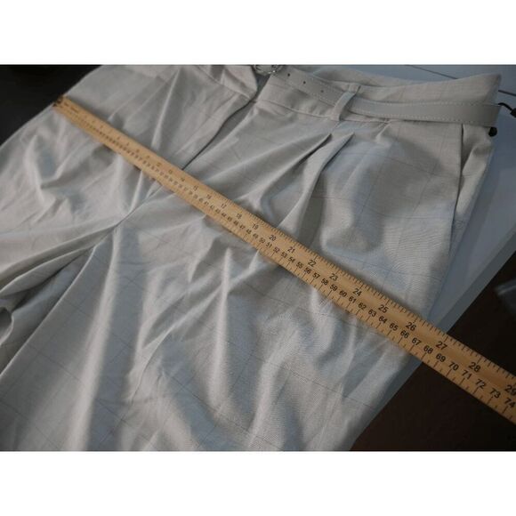 Calvin Klein Women's Plus Size Windowpane Wide-Leg Pants 20W - Picture 6 of 10